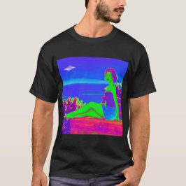 Alien Invasion Pop Art T Shirt