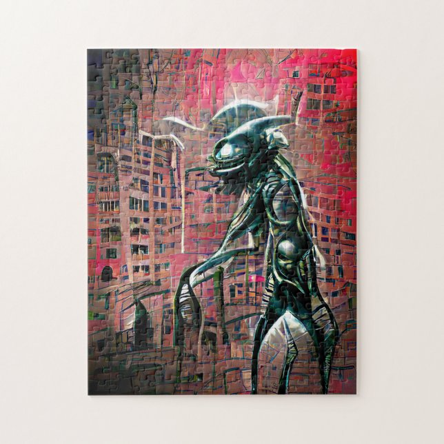 Alien Invasion Pussel (Vertikal)