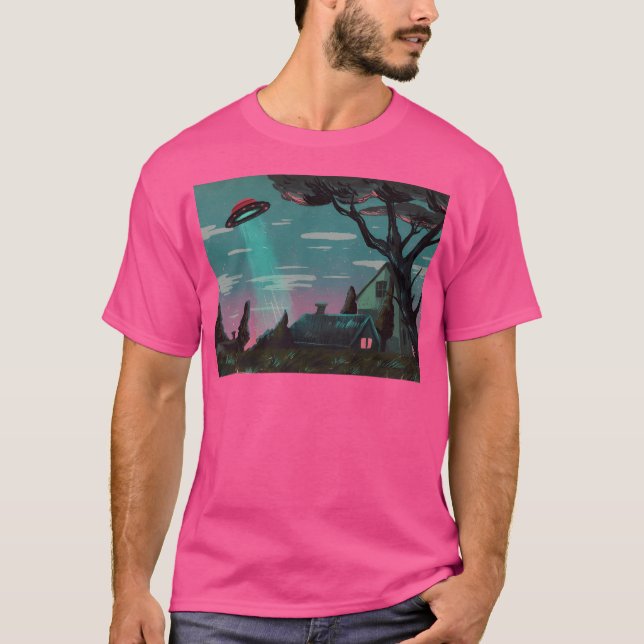 Alien Invasion T Shirt (Framsida)
