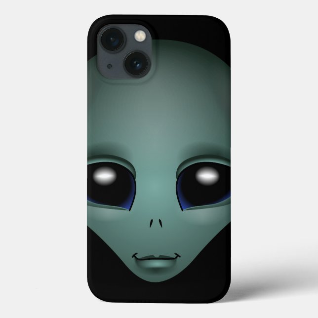 Alien iPad Case Cute Grått E.T. iPad Case (Baksida)