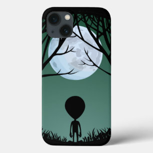 Alien iPad Case Cute Grått E.T. iPad Case