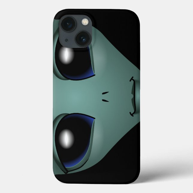 Alien iPad Case Cute Grått E.T. iPad Case (Baksida)