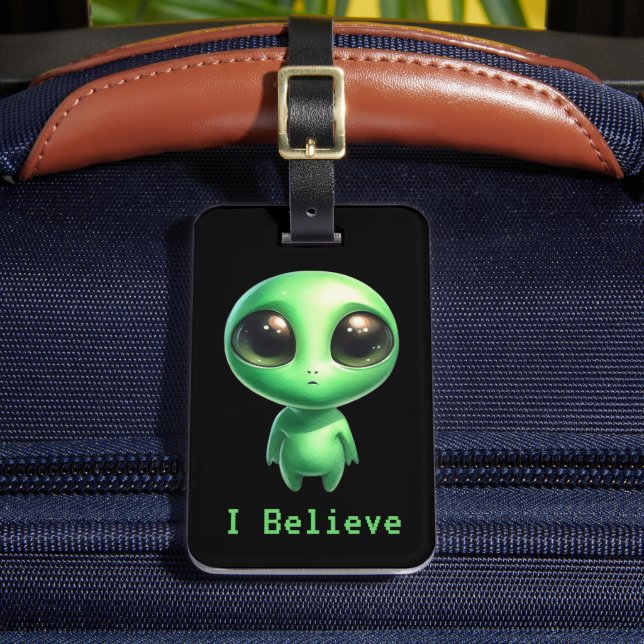 Alien – Jag tror   Bagagebricka (Framsida Insitu 2)