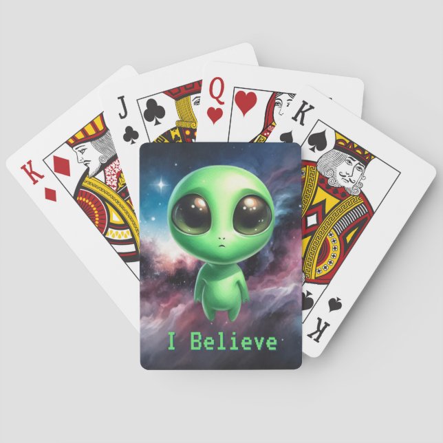 Alien – Jag tror   Casinokort (Baksidan)