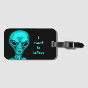 Alien, jag vill tro bagagebricka