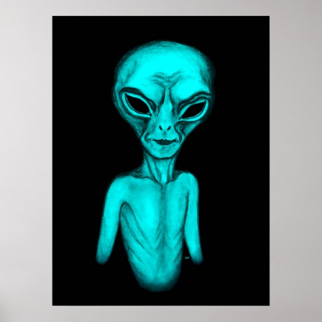 Alien, jag vill tro poster (Framsidan)