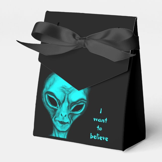 Alien, jag vill tro presentaskar (Framsidan Sidan)