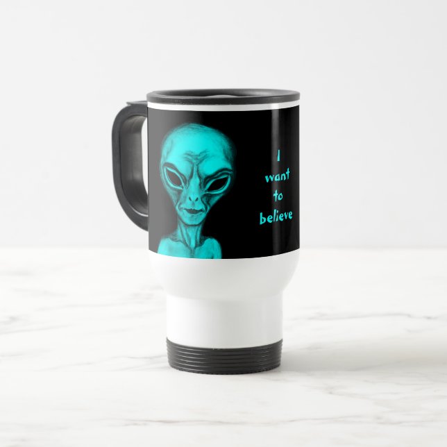 Alien, jag vill tro resemugg (Framsida vänster)
