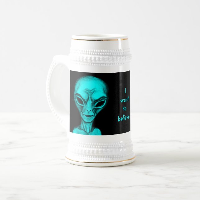 Alien, jag vill tro sejdel (Framsida vänster)