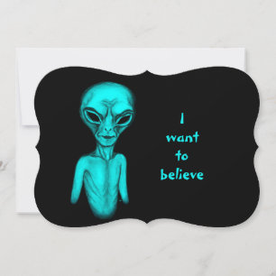 Alien, jag vill tro, spara datumet