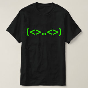 ALIEN Japansk Emoticon Tee Shirt