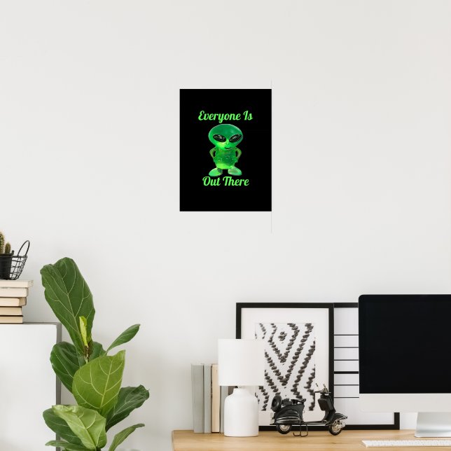 Alien Jewel Poster (Hemmakontoret)
