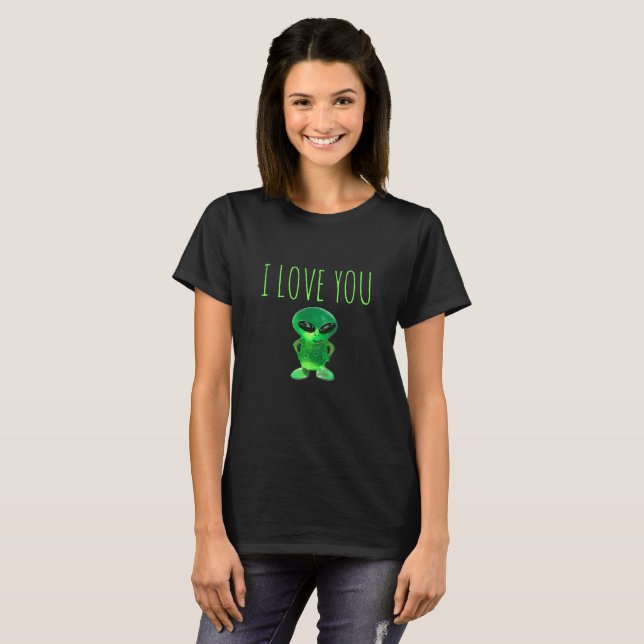 Alien Jewel T Shirt (Hel framsida)