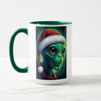 Alien Jultomten Mugg
