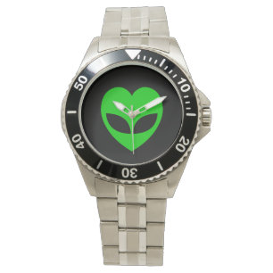 Alien Kärlek Heart Armbandsur
