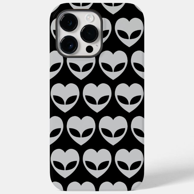 Alien Kärlek Heart Fodral-Mate iphone case (Baksida)