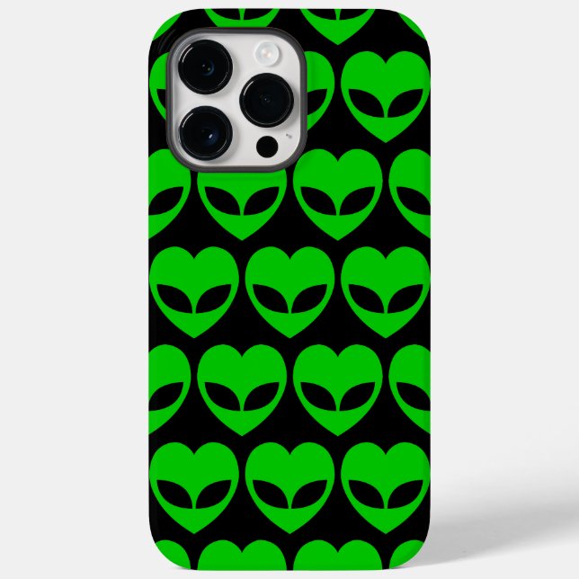 Alien Kärlek Heart Fodral-Mate iphone case (Baksida)