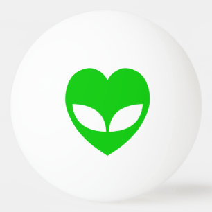 Alien Kärlek Heart Pingisboll