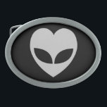 Alien Kärlek Heart Rectangular Bälte Buckle<br><div class="desc">Alien Kärlek Heart. Globe Trotters specialiserar sig på idiosynkratiskt bildmaterial från hela världen. Här hittar du unika hälsningskort,  vykort,  Poster,  Mousepads med mera.</div>