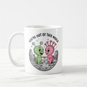 Alien Kärlek Kaffemugg