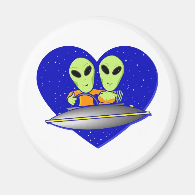 Alien Kärlek Magnet (Framsidan)