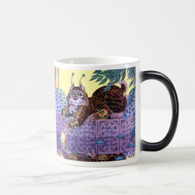 Alien Kattunge Morphing Mugg (Höger)