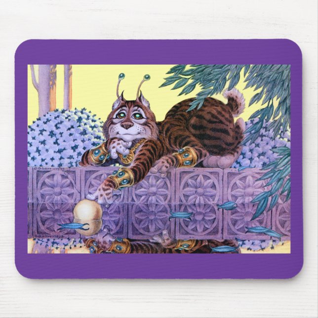Alien Kattunge Mousepad Musmatta (Framsidan)