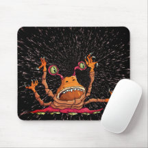 Alien Klo Attack Mousepad