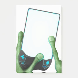 Alien-kontakt Post-it Block