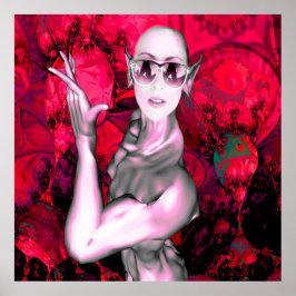 Alien-kontakt Poster