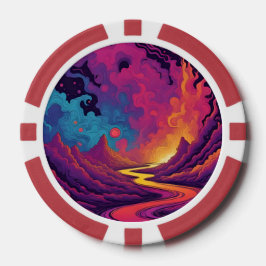 Alien Lands Poker Marker