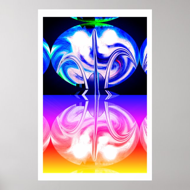 Alien life art poster (Framsidan)