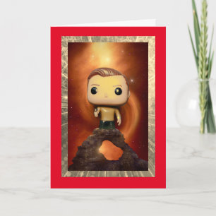 Alien Life med 30,5 x 7-tums veckors födelsedagsko Kort