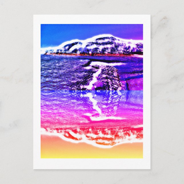 Alien liggande konst vykort (Framsida)