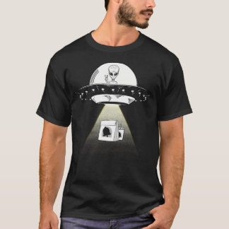 Alien Likes Fast Food T Shirt