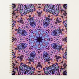 Alien Lila Psychedelic Kaleidoscopic Mandala