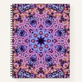 Alien Lila Psychedelic Kaleidoscopic Mandala