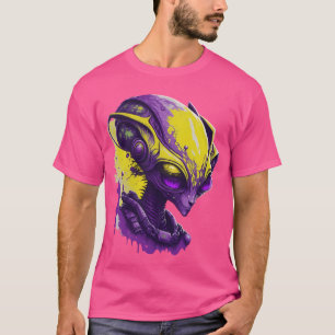 Alien Lila T Shirt