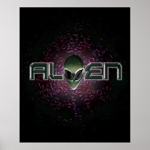 ALIEN LOGOTYP POSTER