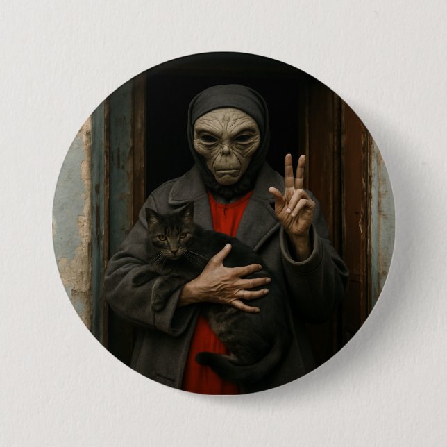 Alien Love Knapp (Framsida)