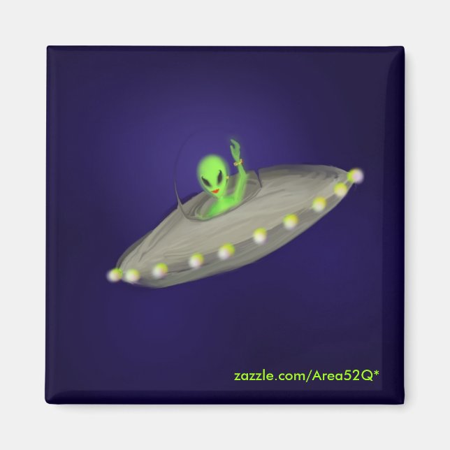 Alien magnet (Framsidan)