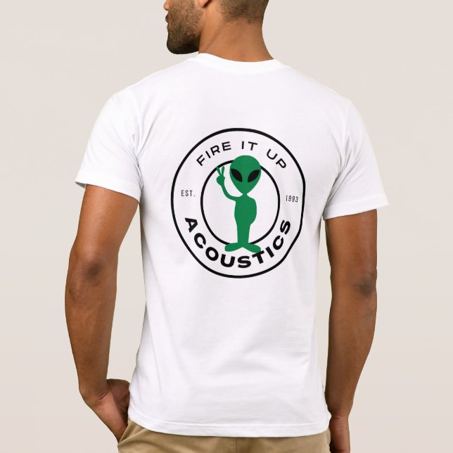 ALIEN Manar SLIM, lämplig garanti (snus/kanske sto T Shirt (Baksida)