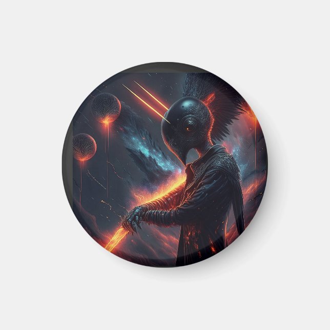 Alien Manipulation Fire Beam Magnet (Framsidan)