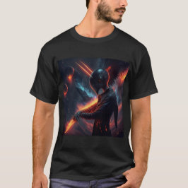 Alien Manipulation Fire Beam T Shirt