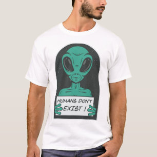 Alien   Människan finns inte T Shirt