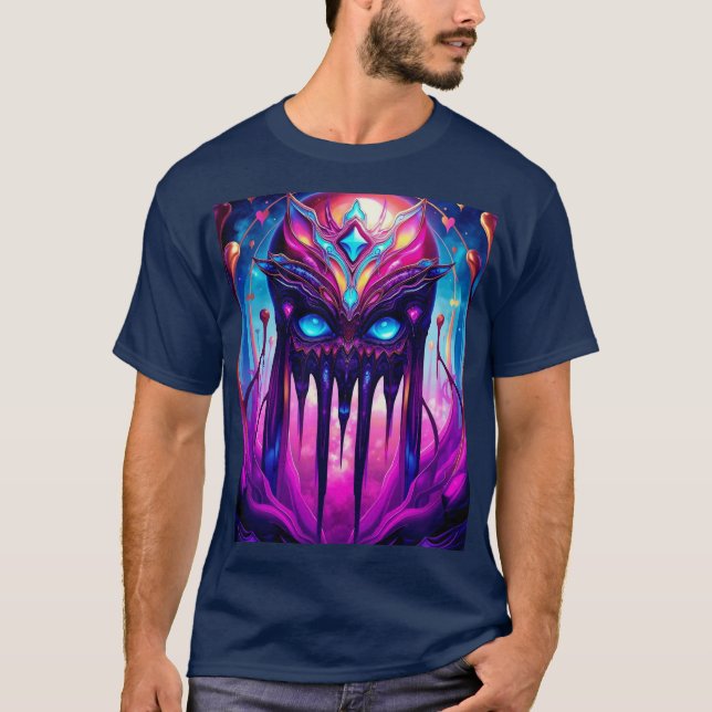 Alien Mask T Shirt (Framsida)