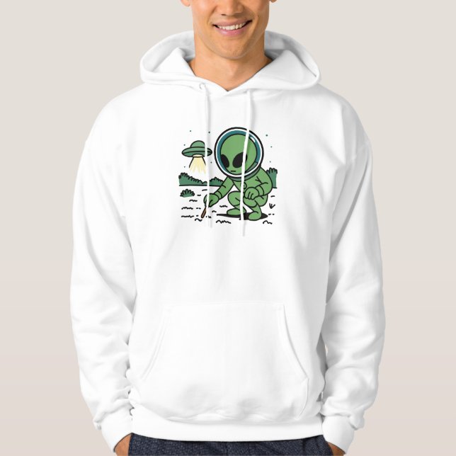 Alien Melancholy Hoodie (Framsida)