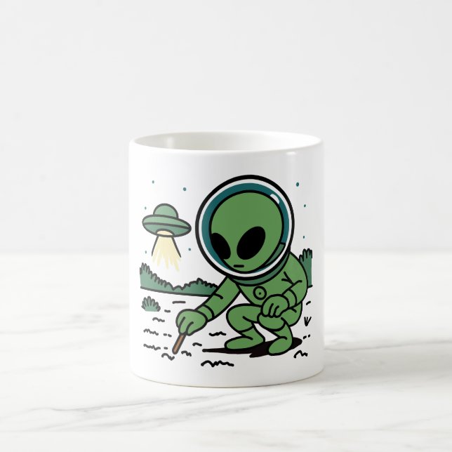 Alien Melancholy Kaffemugg (Center)