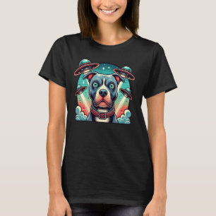 Alien Meme Humor Pet Owner Puppy Älskare Funny Cut T Shirt