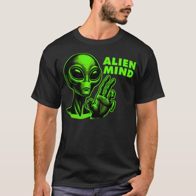 Alien Mind T Shirt (Framsida)